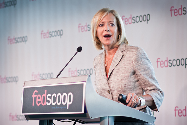 Gigi Schumm, Vice President and General Manager for Public Sector, Symantec (photo copyright FedScoop) 2011_08_gigischumm
